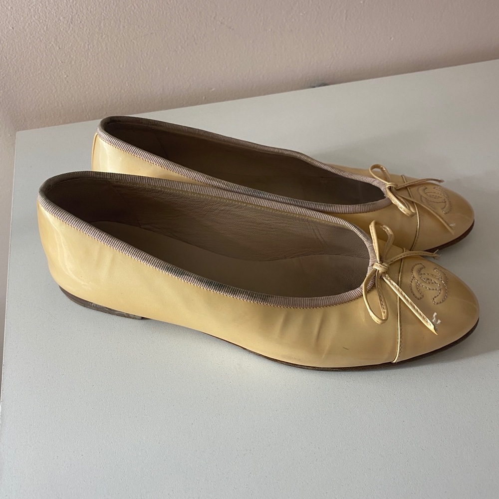 Vintage Chanel ballet flats size 38.5 - Picture 6 of 7